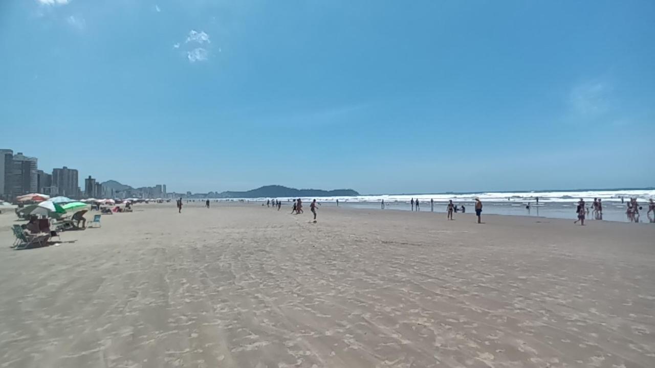 Apto Com Sacada Gourmet Vista Mar Praia Grande  Extérieur photo